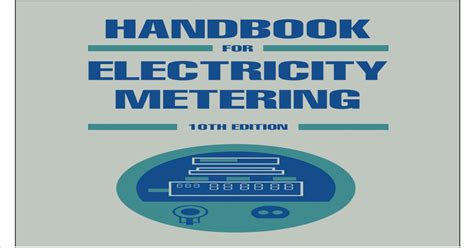 Handbook for electricity metering 10th edition. - Creative zen microphoto 8gb mp3 player manual.