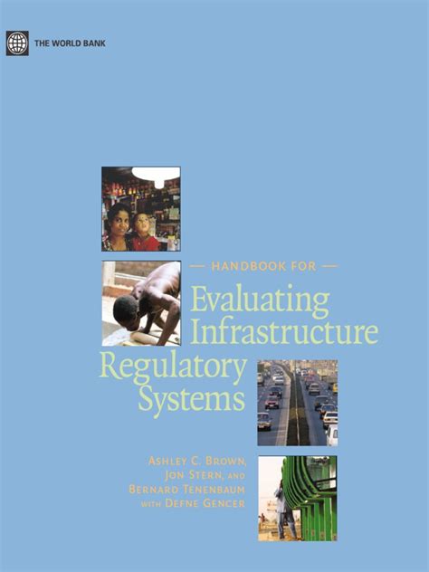 Handbook for evaluating infrastructure regulatory systems. - Wii model rvl 001 usa manual.