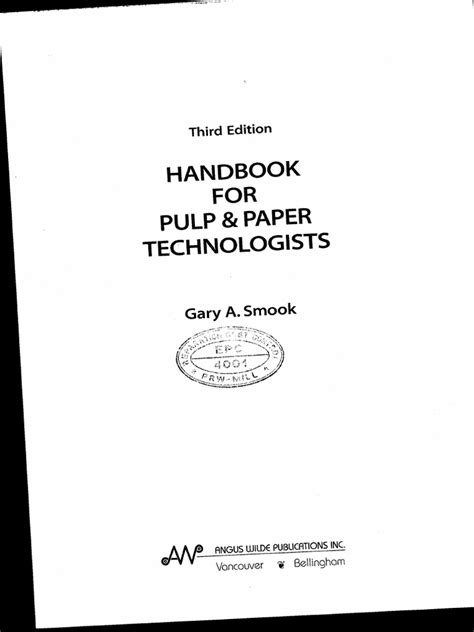 Handbook for pulp paper technologists 3rd edition. - Philosophie fichtes mit rücksicht auf die frage nach der veränderten lehre ....