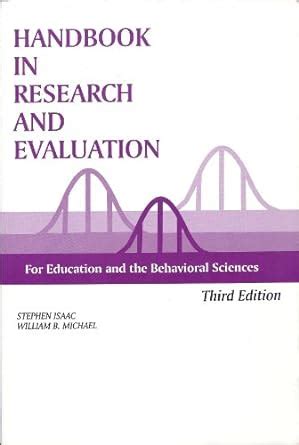 Handbook in research and evaluation a collection of principles methods and strategies useful in the planning. - Poder de cura no ser humano, o.