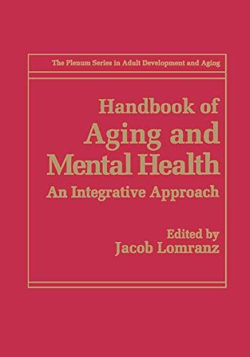 Handbook of aging and mental health an integrative approach the springer series in adult development and aging. - Federal contract compliance manual by united states office of federal contract compliance programs.