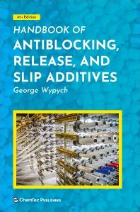 Handbook of antiblocking release and slip additives. - Audiolab 8000cd manuale di servizio originale in.