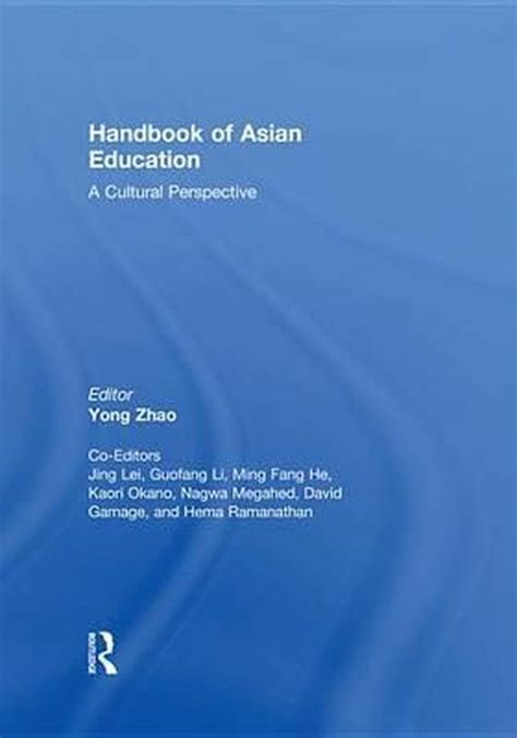 Handbook of asian education a cultural perspective. - Triumph tiger explorer 1200 owners manual.