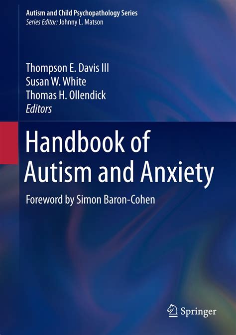 Handbook of autism and anxiety by thompson e davis iii. - Abc wastewater collection grade 1 study guide.