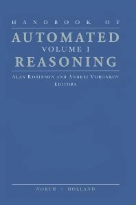 Handbook of automated reasoning volume 1. - Mercedes benz 190 sl motor reparatur handbücher.