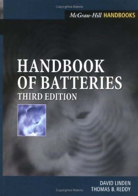 Handbook of batteries 3rd edition download. - Catálogo de árboles forestales del sureste de méxico que producen frutos comestibles.