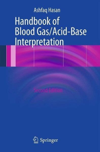 Handbook of blood gas acid base interpretation. - Solución cuántica de peskin y schroeder.