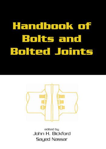 Handbook of bolts and bolted joints. - Kent u ze nog ... de hulstenaars.