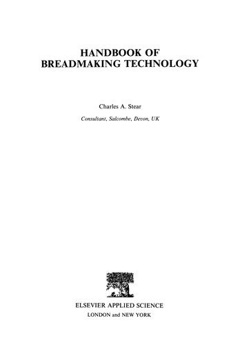 Handbook of breadmaking technology by c a stear. - Detroit diesel ddec v trouble shooting manual.