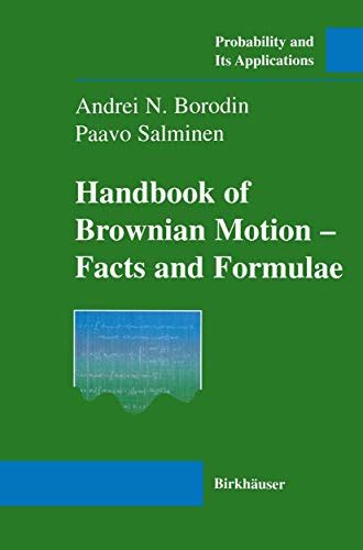 Handbook of brownian motion facts and formulae probability and its applications by andrei n borodin 2012 10 23. - Dornbusch fischer startz macroeconomics study guide.