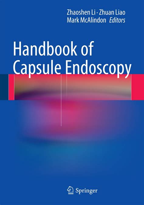 Handbook of capsule endoscopy by zhaoshen li. - Robotics introduction programming and projects 2nd edition.