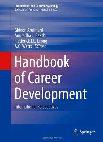 Handbook of career development international perspectives international and cultural psychology. - Hobart ground power unit repair manual.