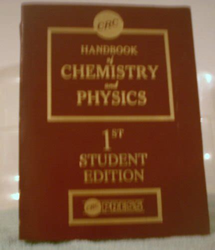 Handbook of chemistry physics student edition. - Ersetzen 1986 harley davidson sportster handbücher.