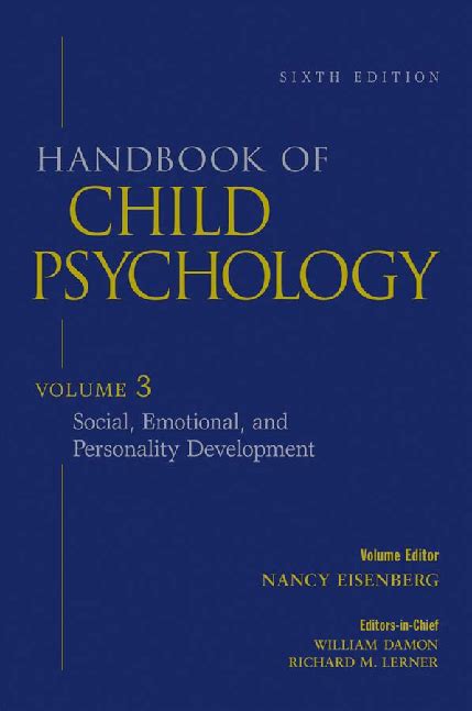 Handbook of child psychology 6th edition. - O marquez de pombal, romance historico.