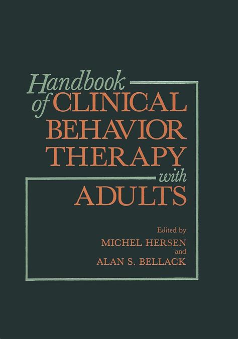 Handbook of clinical behavior therapy with adults. - 2003 acura cl ac caps and valve core seal kit manual.