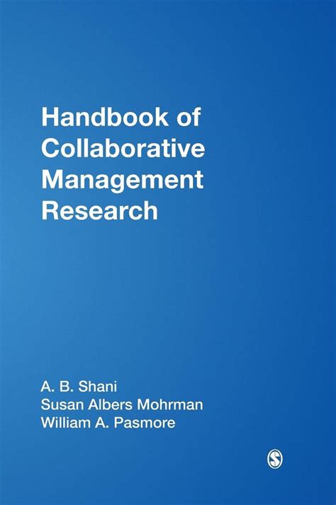 Handbook of collaborative management research by a b shani. - Afera starykonia, czyli, historia agenta gestapo.