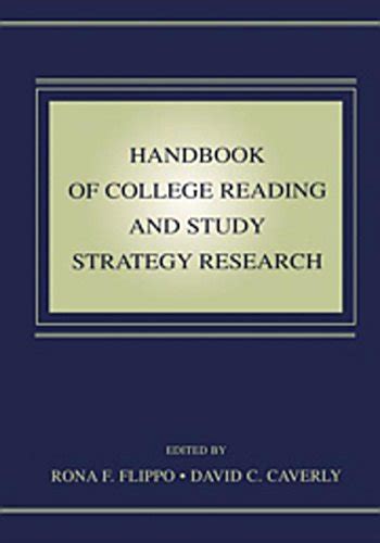 Handbook of college reading and study strategy research. - Want ik heb uw vader gekend.