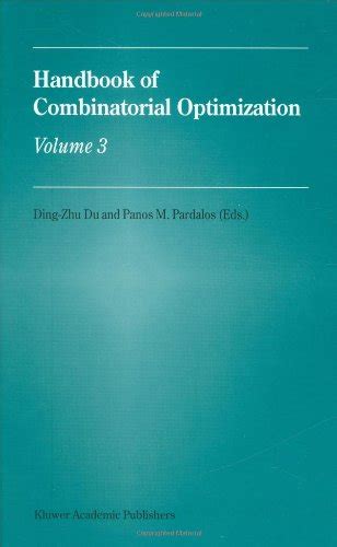 Handbook of combinatorial optimization 7 vols 2nd edition. - The color of greed raja williams mystery series book 1.
