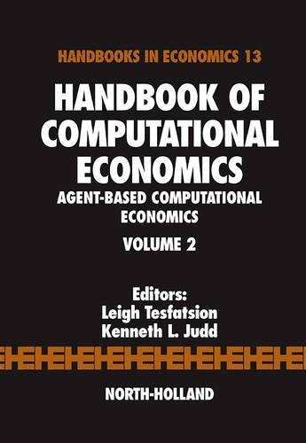 Handbook of computational economics volume 1 vol 1 handbooks in economics 13. - The independent film producer s survival guide a business and.