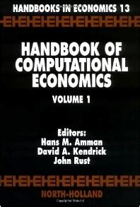 Handbook of computational economics volume 1 vol 1 handbooks in. - Manuale di servizio 2015 road glide.
