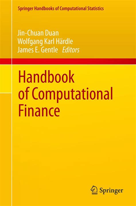 Handbook of computational finance handbook of computational finance. - Guide to marine mammals of the world.