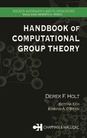 Handbook of computational group theory handbook of computational group theory. - 1989 audi 100 quattro bump stop manual.