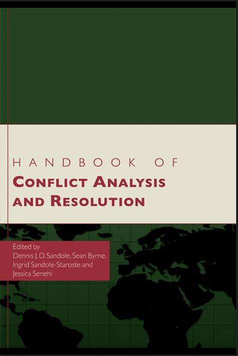 Handbook of conflict analysis and resolution. - Analiza i rachunek ekonomiczny w przedsiębiorstwach budowlano-montażowych..