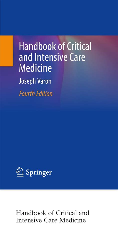 Handbook of critical and intensive care medicine. - Dows fire explosion index hazard classification guide.