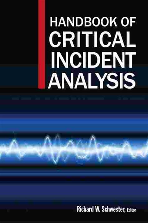 Handbook of critical incident analysis by richard w schwester. - John beam tire changer model 7600 manual.