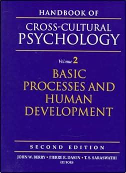 Handbook of cross cultural psychology volume 2 basic processes and human development 2nd edition. - Un lider no nace se hace.
