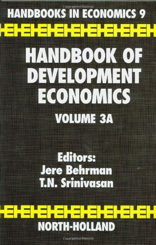 Handbook of development economics volume 3 part a. - Binnenkolonisation auf den heidegemeinheiten zwischen hunte und mittelweser.