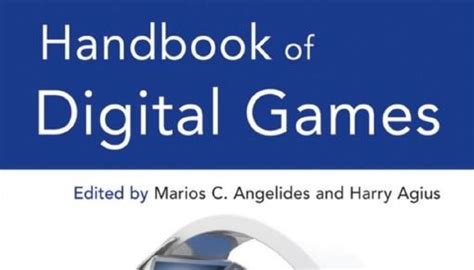 Handbook of digital games by marios c angelides. - Manuale stazione totale south nts 352r.