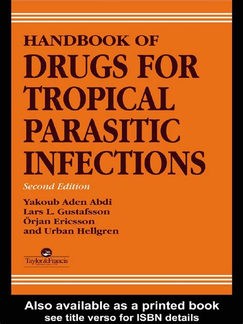 Handbook of drugs for tropical parasitic infections. - Seminaire de theorie des nombres 86/87 (progress in mathematics).