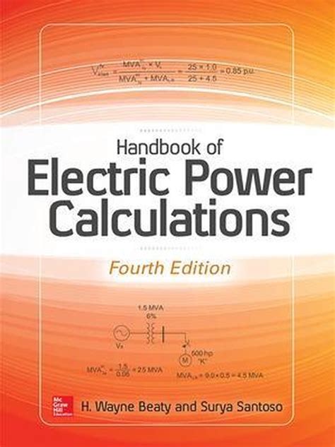 Handbook of electric power calculations fourth edition. - Fire brigade handbook special appliances vol 2.