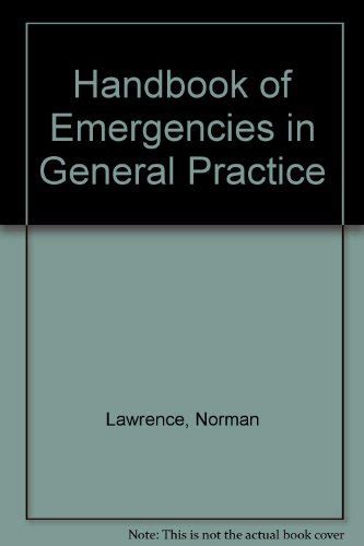 Handbook of emergencies in general practice by norman lawrence. - Ge mikrowelle service handbuch für jvm1870sf02.