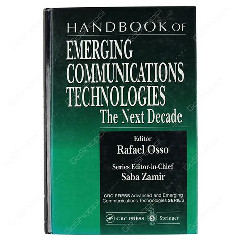 Handbook of emerging communications technologies by rafael osso. - Financial markets and institutions study guide answers.