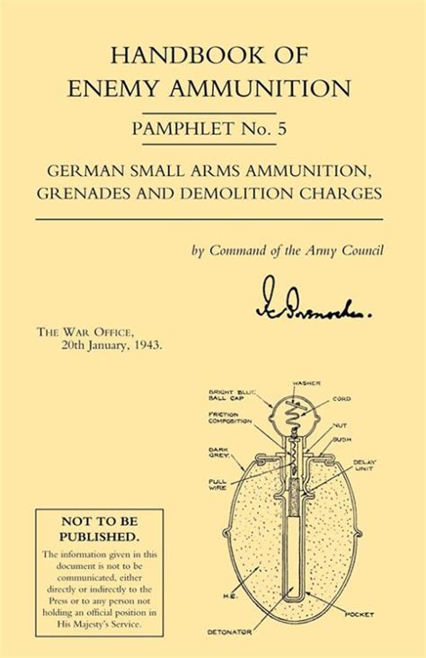 Handbook of enemy ammunition pamphlet no 5 german small arms. - The vail hiker and ski touring guide.