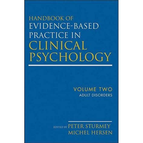 Handbook of evidence based practice in clinical psychology by peter sturmey. - Honda cbr 400 rr service manual.