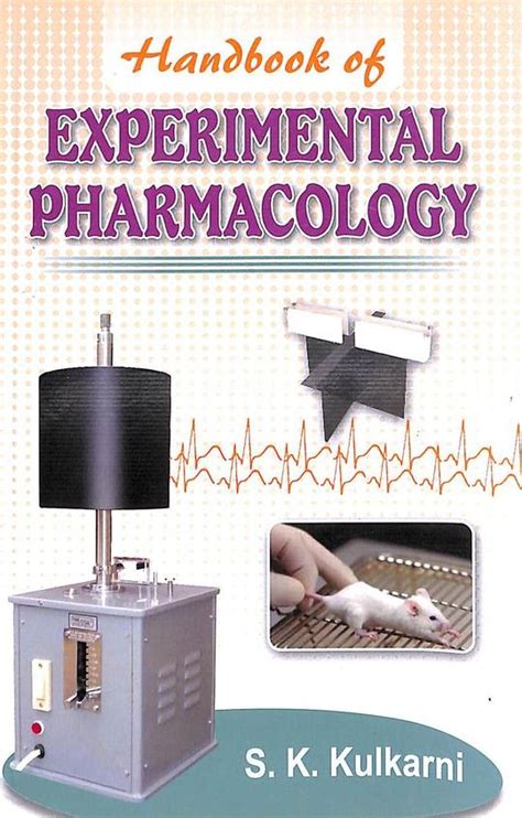 Handbook of experimental pharmacology by kulkarni. - Bowers wilkins b w cdm 1 se manuale di servizio.