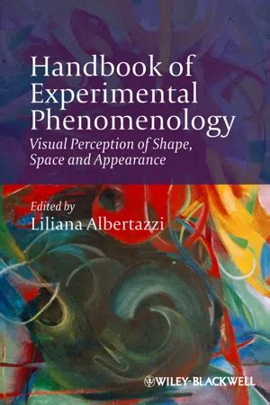 Handbook of experimental phenomenology by liliana albertazzi. - Research handbook on the law of international organizations by jan klabbers.
