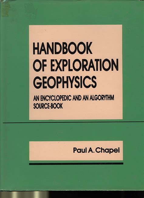 Handbook of exploration geophysics by paul a chapel. - Owners manual for 2011 lexus is250.