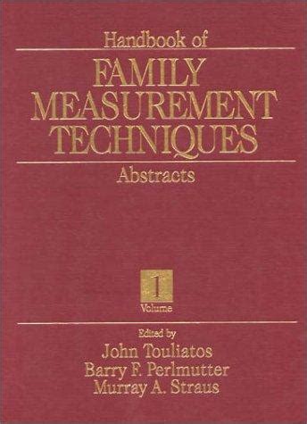 Handbook of family measurement techniques by john touliatos. - Lag och rätt i runebergs diktning..
