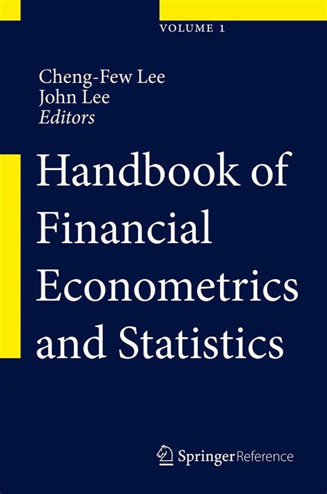 Handbook of financial econometrics and statistics. - Briefwechsel zwischen wilhelm von humboldt und august wilhelm schlegel.