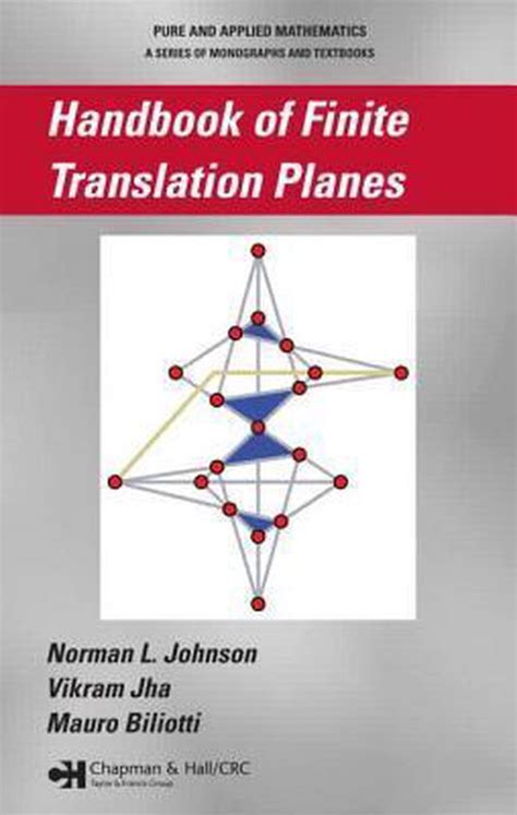 Handbook of finite translation planes by norman johnson. - Michel reznik ou la promesse de vivre.