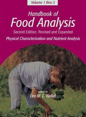 Handbook of food analysis second edition volume 1 physical characterization and nutrient analysis food science and technology. - Samsung sv 415f 410f 215f 210f videokassettenrekorder reparaturanleitung.