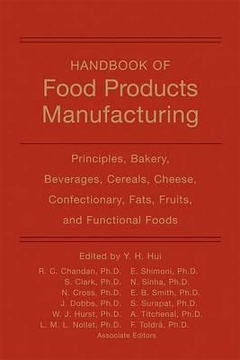 Handbook of food products manufacturing 2 volume set by nirmal sinha. - El mar sigue esperando (cuatro vientos ; 35).