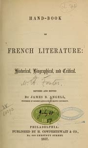 Handbook of french literature by mrs margaret e foster. - Segundo centenario del diccionario de autoridades.