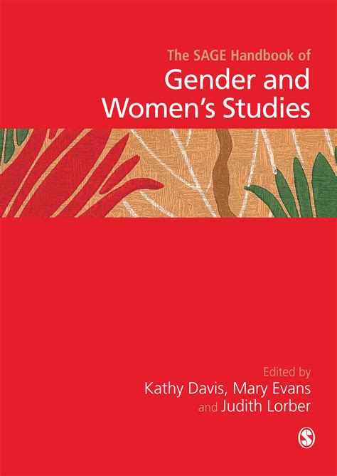 Handbook of gender and womens studies by kathy davis. - Bomen die te mooi zijn moeten worden omgezaagd.