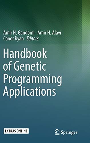 Handbook of genetic programming applications by amir h gandomi. - Kenmore microwave model 721 owners manual.