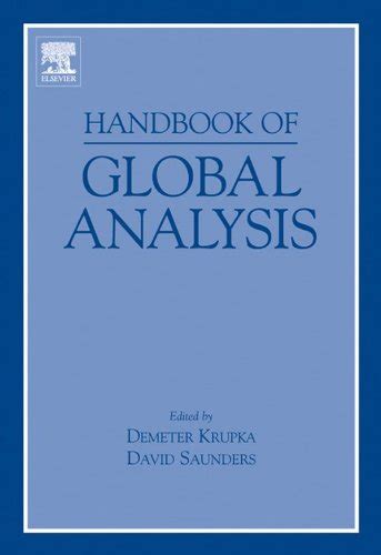 Handbook of global analysis by demeter krupka. - Dieses ist der mittelpunkt der welt.